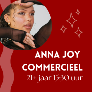 Workshop Commercieel 21+ jaar 15:30 uur