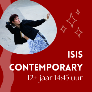 Workshop Contemporary 12+ jaar 14:45 uur
